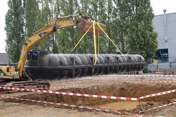 Citerne basse à eau de pluie - 20000 litres 2