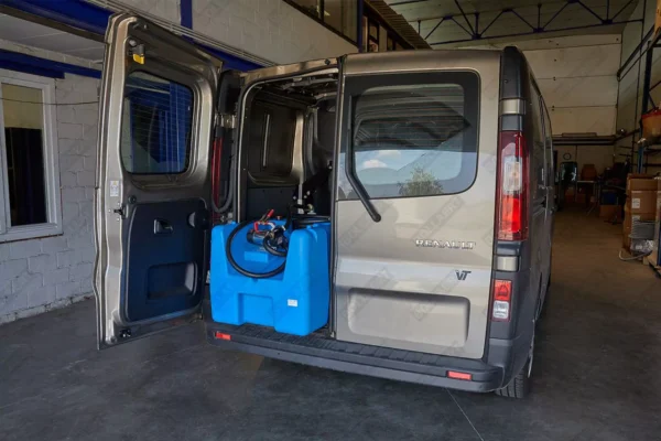 Cuve chantier PE-HD - 200 litres - modèle ouvert - avec ou sans pompe 1