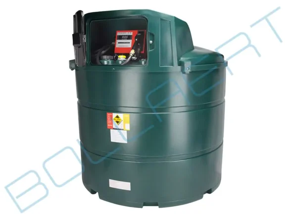 Cuve mazout en PE de 2350 litres avec pompe diesel (220V)