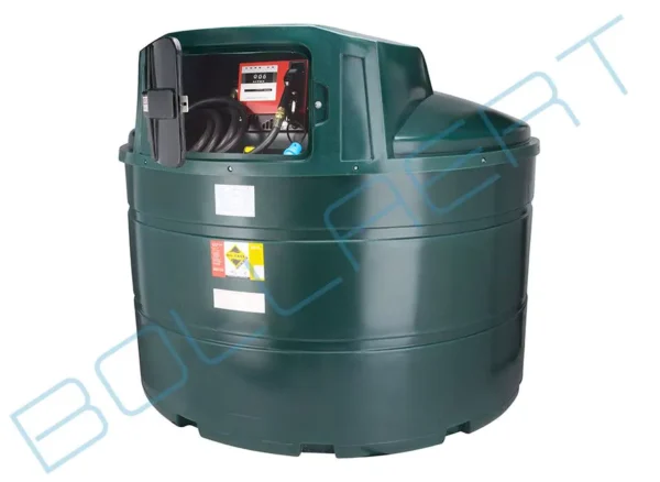 Cuve mazout en PE de 3500 litres avec pompe diesel (220V) 2