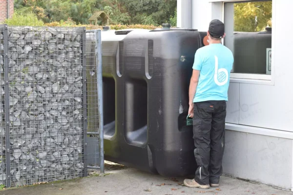 Fosse septique rectangulaire en plastique (PE) à enterrer de 3000 litres 4